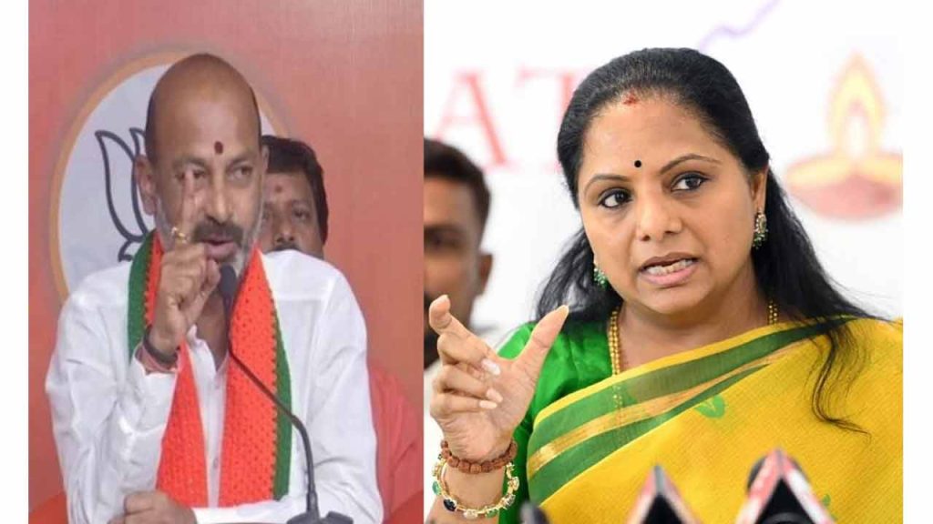 Bandi Sanjays Controversial Comments Against Mlc Kavitha Indtoday