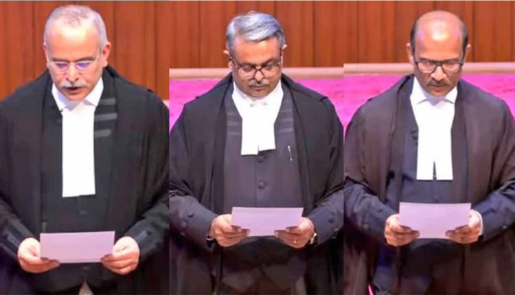 3 New Judges Sworn In Supreme Court At Full Strength INDToday