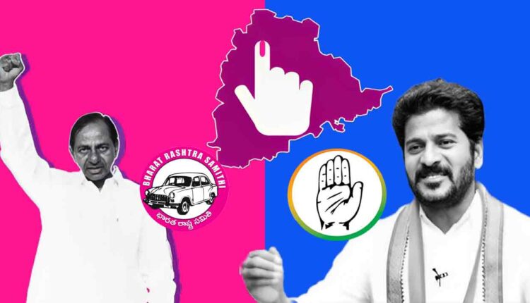 Telangana Stunned Congress Pulls Ahead Brs Strongholds Crumble