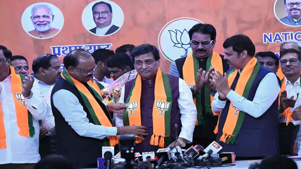 Former Maharashtra CM Ashok Chavan Joins BJP INDToday