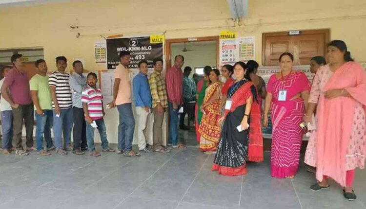 Polling Underway For Mlc By Election Recording In The Initial