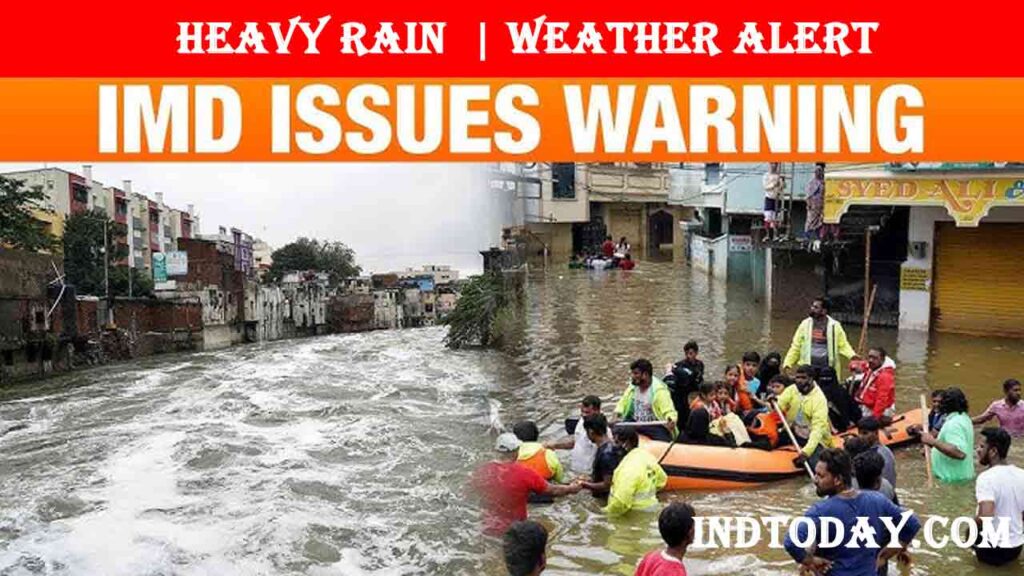 Rain Alert Heavy Rains In Telangana For Next Days Indtoday