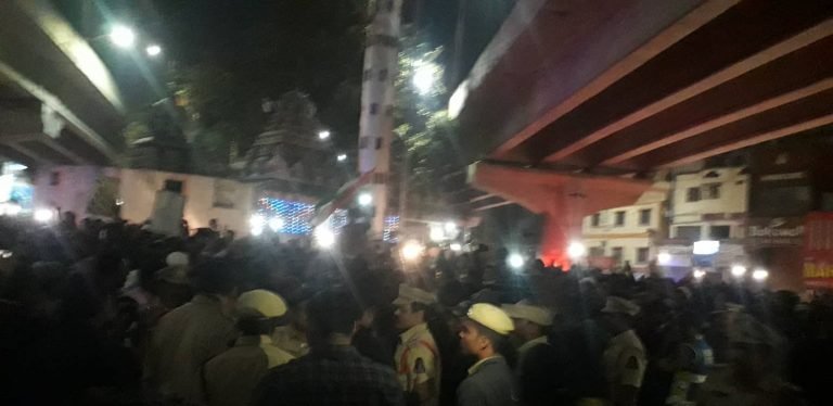 Golconda Police Booked Flash Protesters