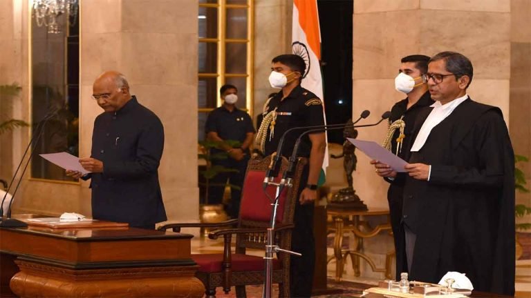 Justice NV Ramana Takes Oath as 48th Chief Justice Of India