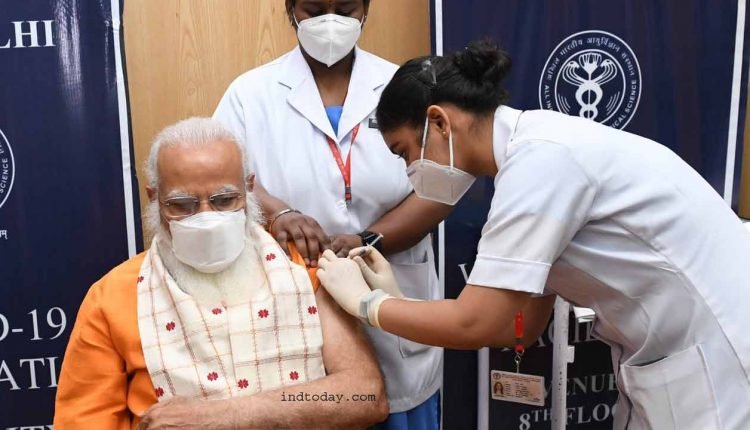 PM Modi gets second dose Of Covid vaccine