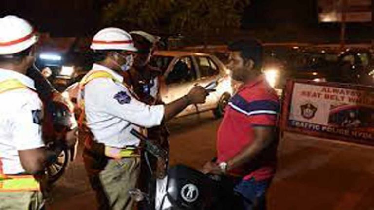 Drunk-Driving Checks Caught 552 Motorists In Hyderabad