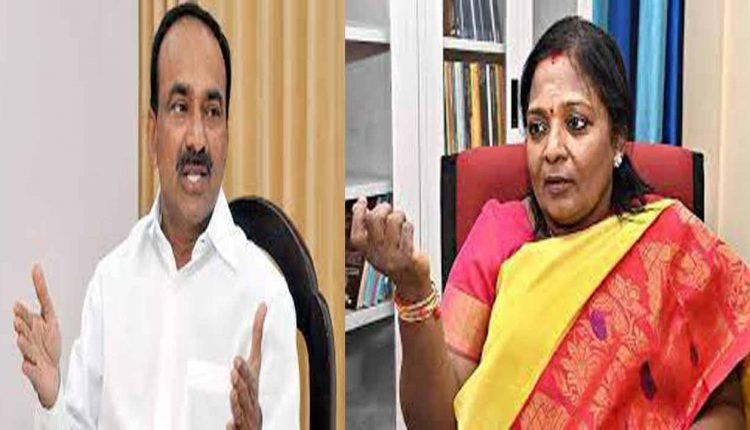 Governor Tamilisai Calls Eatala Rajender Over Increasing Covid Cases