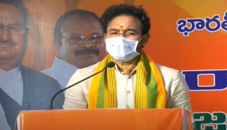 Kishan lashes out at KCR for foul language