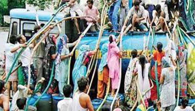 Delhi To Face Water Shortage For A Week