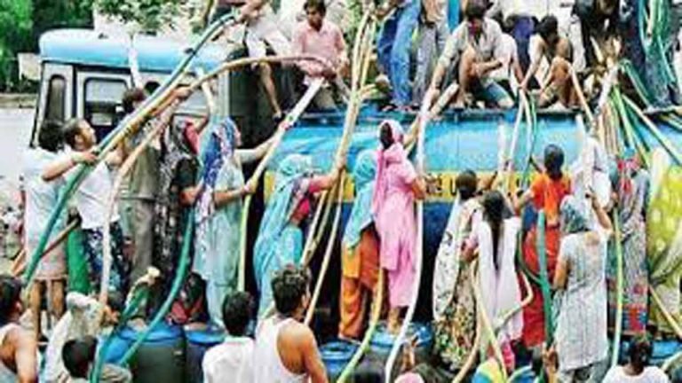 Delhi To Face Water Shortage For A Week