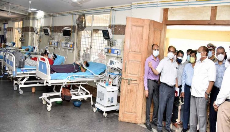 CS Somesh Kumar Inspects Gandhi Hospital