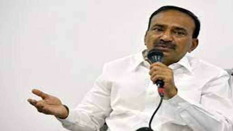 Former minister Eatala slams CM KCR