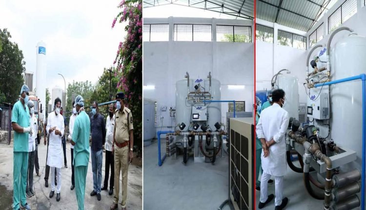 Kishan Reddy Inspects Gandhi Hospital