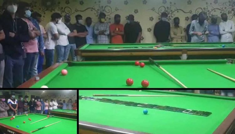 Snooker Parlour Raided in Masab Tank, 45 Held