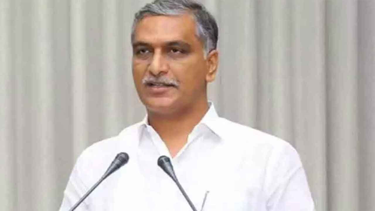 Center copying TRS government schemes: Harish Rao