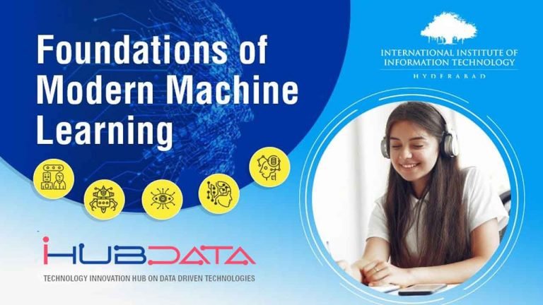 IIIT-Hyderabad Launches 50-Week Foundations of Modern Machine Learning