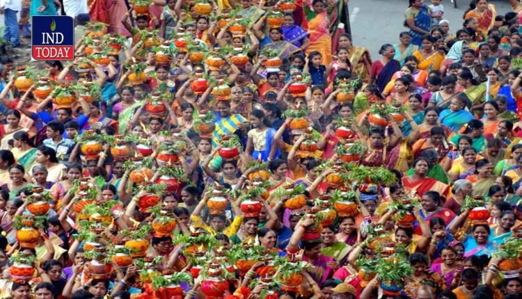 Bonalu Starts On A Grand Note In The State 