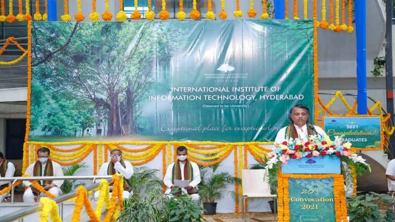 IIIT-Hyderabad Celebrates E-Convocation 2021