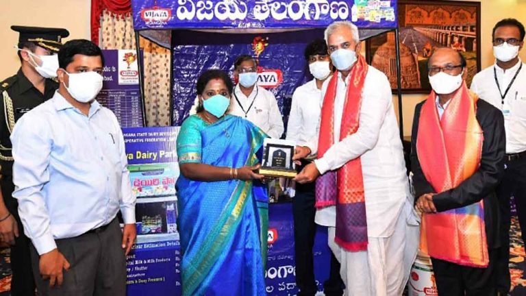 Governor Appreciates Vijaya Dairy Telangana