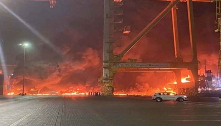 Dubai: Huge Explosion at Jebel Ali Port