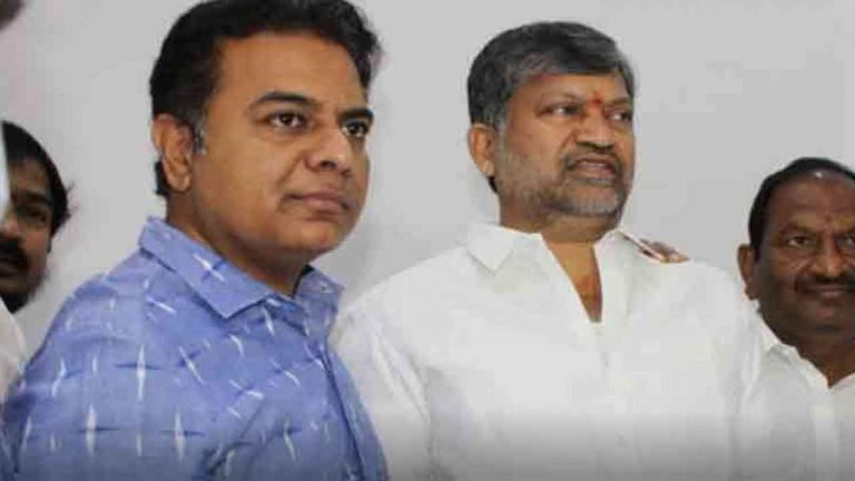 KTR Welcomes L Ramana in TRS Party