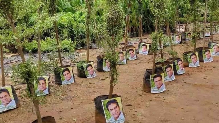 3 Crore Saplings to be Planted on occasion of KTR's Birthday today