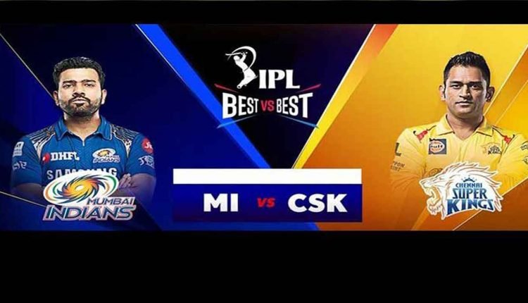 IPL 2021: MI Vs CSK on Sept 19