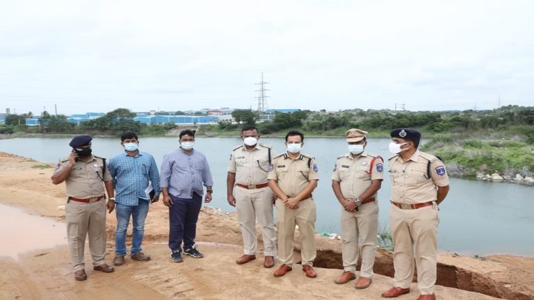 Cyberabad CP Visits Lakes to Review Situation