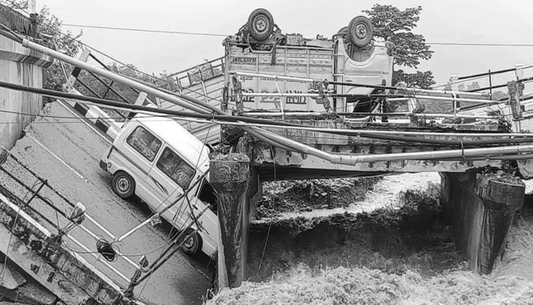 Dehradun Bridge Collapses due to Heavy Rains