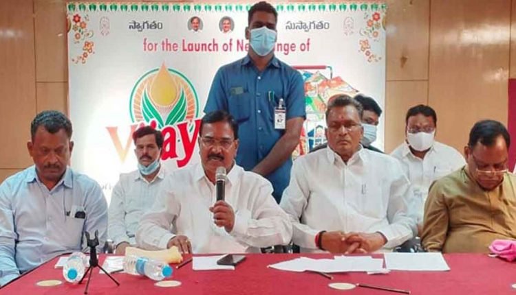 Niranjan Reddy launches 23 Vijaya products