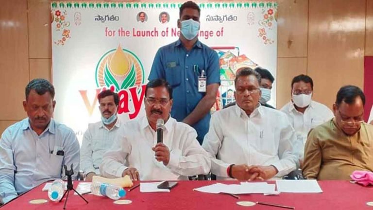Niranjan Reddy launches 23 Vijaya products