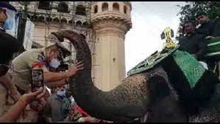 Hyderabad CP Supervises 'Bibi Ka Alam' Procession