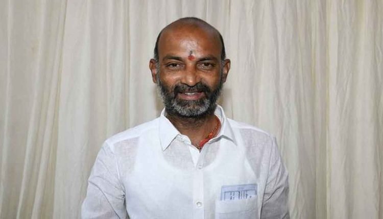 Bandi Sanjay Appointed As In-Charge Of The Kisan Morcha