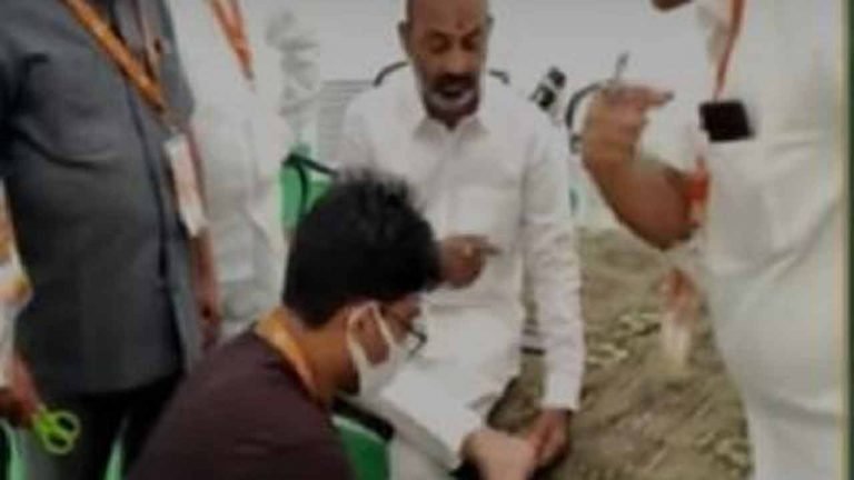 Bandi Sanjay Suffers Leg Injury