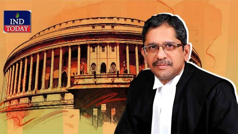 CJI NV Ramana Expressed Dismay Over Functioning of Parliament