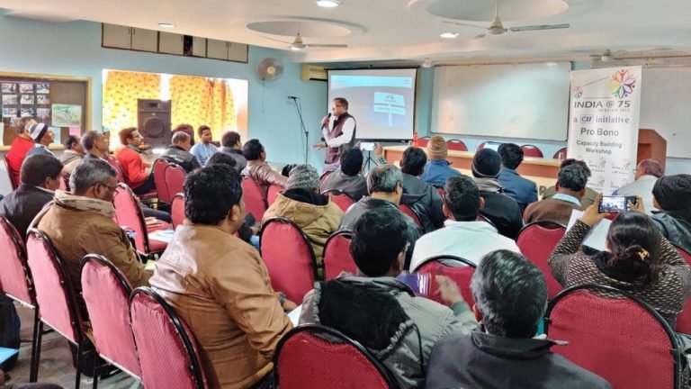 CII in collaboration with UoH and TSWREIS Organized India@75 Youth Summit