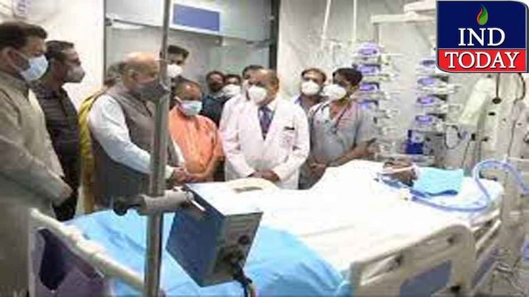 Union Home Minister Amit Shah Visits Kalyan Singh in Hospital