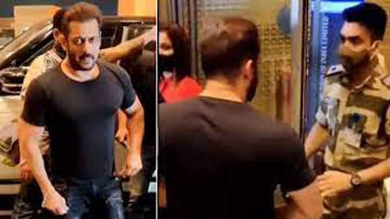 Officer who stopped Salman Khan at airport rewarded for professionalism