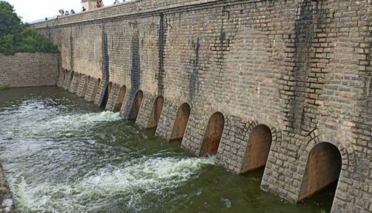 Osman Sagar Two Gates lifted