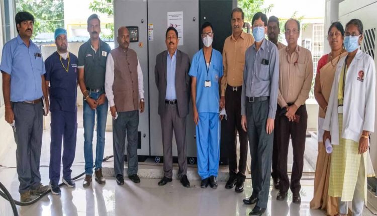 Hyderabad: BDL hands over Oxygen Generator System to ESIC Medical College