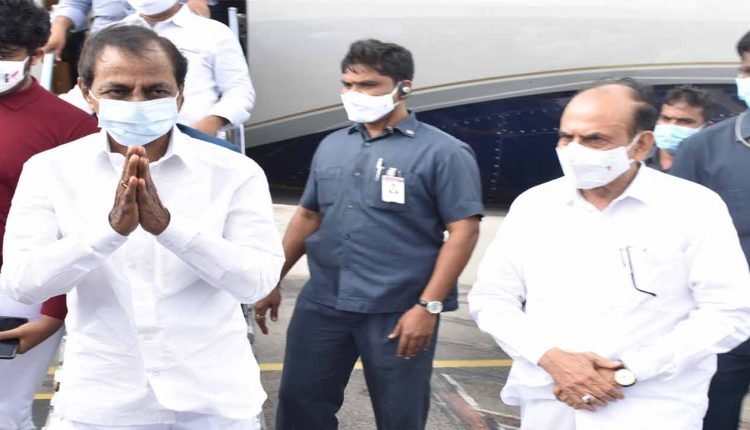 CM returns city after Delhi visit