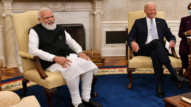 PM Modi meets US President Joe Biden