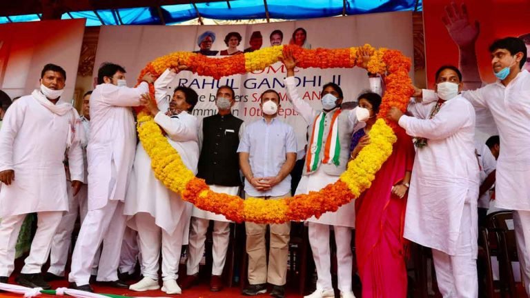 I’m a Kashmiri Pandit says Rahul Gandhi in Jammu