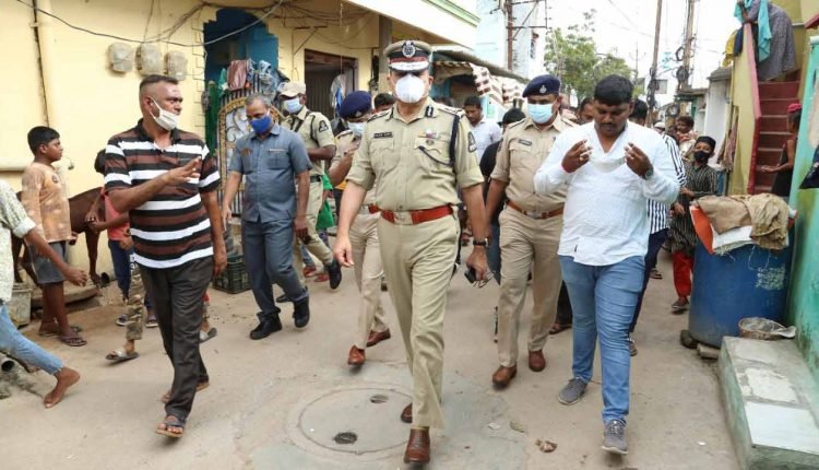 CP Anjani Kumar visits Indiramma Nagar