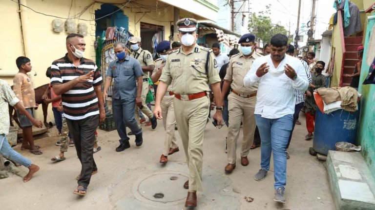 CP Anjani Kumar visits Indiramma Nagar