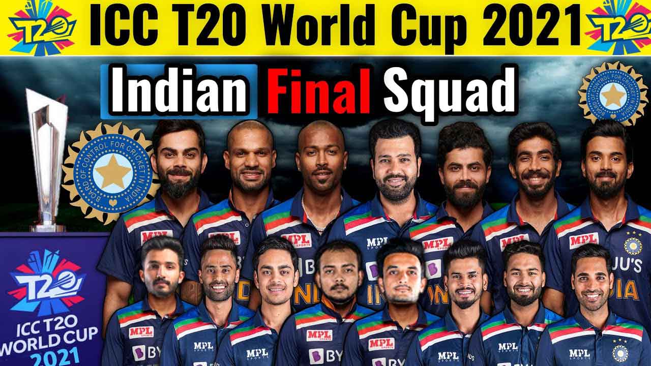 Names Of Indian Squad In Icc Mens T20 World Cup 2021 Announced Indtoday