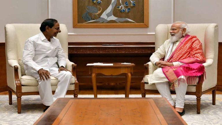 CM KCR meets PM Modi
