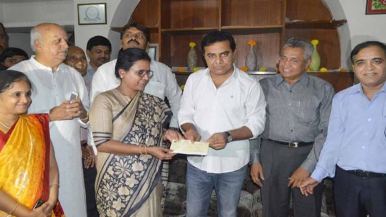 Hyderabad: KTR Participates Sparsh Hospice Program