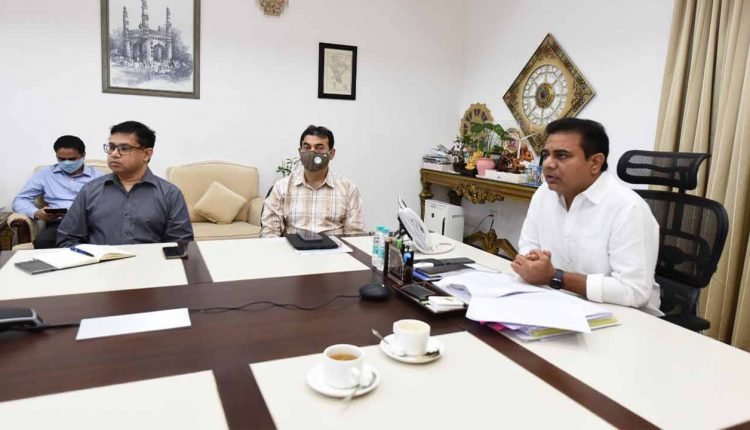 KTR asks Taiwan Cos to invest in Telangana