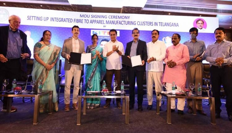 Govt, Kitex clothes consign Rs 2400 Cr deal: KTR